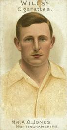 1901 Wills's Cricketer Series (Plain Backs) #30 Arthur Jones Front