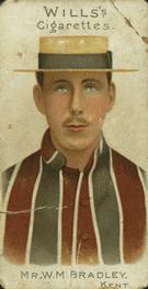 1901 Wills's Cricketer Series (Plain Backs) #34 Bill Bradley Front