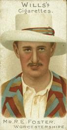 1901 Wills's Cricketer Series (Plain Backs) #35 Reginald Foster Front
