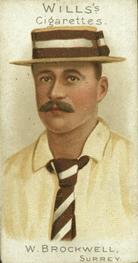1901 Wills's Cricketer Series (Plain Backs) #39 Bill Brockwell Front