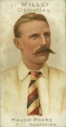 1901 Wills's Cricketer Series (Plain Backs) #40 Robert Poore Front