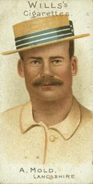 1901 Wills's Cricketer Series (Plain Backs) #44 Arthur Mold Front