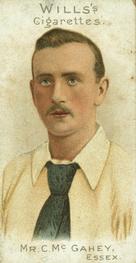 1901 Wills's Cricketer Series (Plain Backs) #47 Charlie McGahey Front