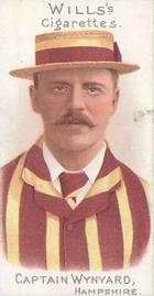 1901 Wills's Cricketer Series (Vignettes) #18 Teddy Wynyard Front
