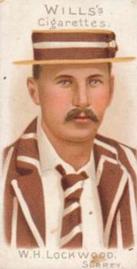 1901 Wills's Cricketer Series (Vignettes) #26 Bill Lockwood Front