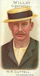 1901 Wills's Cricketer Series (Vignettes) #27 Willis Cuttell Front