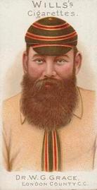 1901 Wills's Cricketer Series (Vignettes) #29 W.G. Grace Front