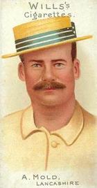 1901 Wills's Cricketer Series (Vignettes) #44 Arthur Mold Front