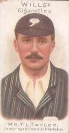 1901 Wills's Cricketer Series (Vignettes) #50 Tom L. Taylor Front