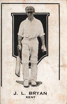 1924 G. G. Goode Club House & Milo Prominent Cricketers #NNO John Bryan Front