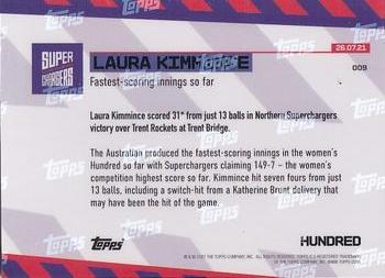 2021 Topps Now The Hundred #9 Laura Kimmince Back