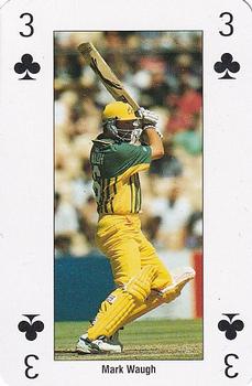 1999 ICC Cricket World Cup Australia #3♣ Mark Waugh Front