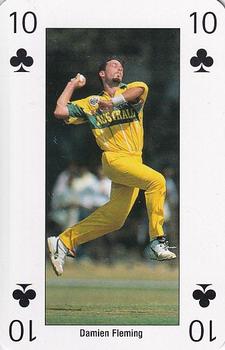 1999 ICC Cricket World Cup Australia #10♣ Damien Fleming Front