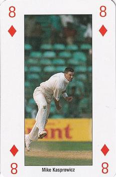 1999 ICC Cricket World Cup Australia #8♦ Mike Kasprowicz Front