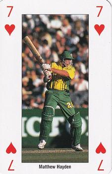 1999 ICC Cricket World Cup Australia #7♥ Matthew Hayden Front