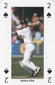 1999 ICC Cricket World Cup Australia #2♠ Matthew Elliott Front