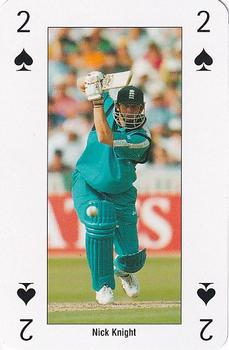 1999 ICC Cricket World Cup England #2♠ Nick Knight Front