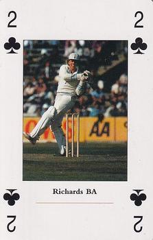 1998 FICA International Cricket Hall Of Fame #2♣ Barry Richards Front