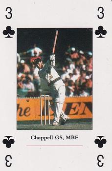 1998 FICA International Cricket Hall Of Fame #3♣ Greg Chappell Front