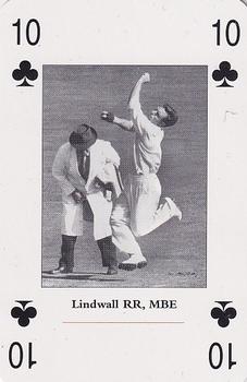 1998 FICA International Cricket Hall Of Fame #10♣ Ray Lindwall Front