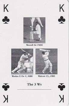 1998 FICA International Cricket Hall Of Fame #K♣ The 3 W's Front