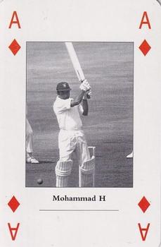 1998 FICA International Cricket Hall Of Fame #A♦ Hanif Mohammad Front
