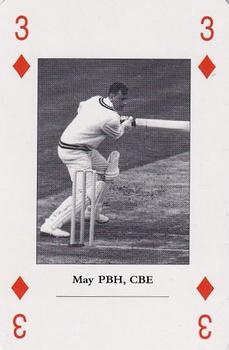 1998 FICA International Cricket Hall Of Fame #3♦ Peter May Front