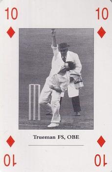 1998 FICA International Cricket Hall Of Fame #10♦ Fred Trueman Front