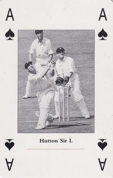 1998 FICA International Cricket Hall Of Fame #A♠ Len Hutton Front