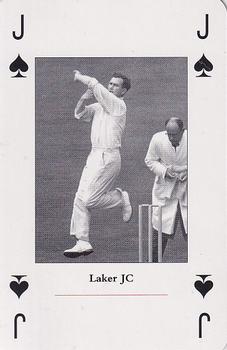 1998 FICA International Cricket Hall Of Fame #J♠ Jim Laker Front