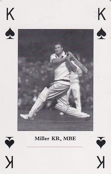 1998 FICA International Cricket Hall Of Fame #K♠ Keith Miller Front