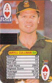 1999 Universal One Day International Batting  #A♥ Daryll Cullinan Front