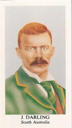 1989 County Print Services Australian Test Cricketers 1876-1896 #6 Joe Darling Front