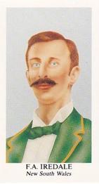 1989 County Print Services Australian Test Cricketers 1876-1896 #13 Frank Iredale Front