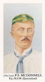 1989 County Print Services Australian Test Cricketers 1876-1896 #19 Percy McDonnell Front