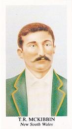 1989 County Print Services Australian Test Cricketers 1876-1896 #20 Tom McKibbin Front
