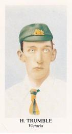 1989 County Print Services Australian Test Cricketers 1876-1896 #24 Hugh Trumble Front