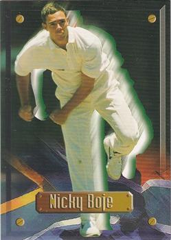 1997 Sports Deck Cricket #3 Nicky Boje Front