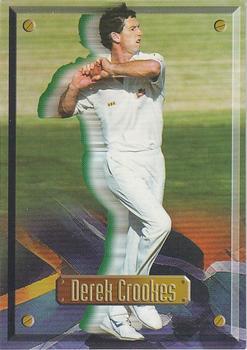 1997 Sports Deck Cricket #5 Derek Crookes Front