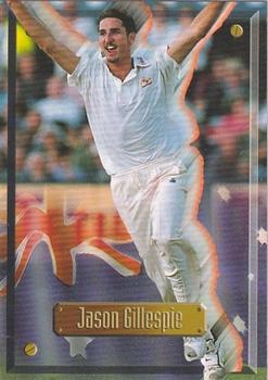 1997 Sports Deck Cricket #20 Jason Gillespie Front