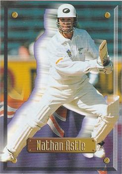 1997 Sports Deck Cricket #27 Nathan Astle Front
