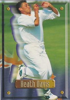 1997 Sports Deck Cricket #28 Heath Davis Front