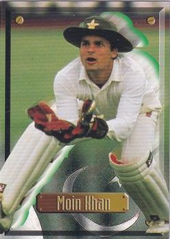 1997 Sports Deck Cricket #43 Moin Khan Front