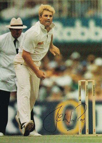 1993-94 Victorian Cricket Association Series 2 #NNO Shane Warne Front