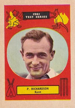 1961 A&BC Cricket 1961 Test Series (Large Border) #15 Peter Richardson Front