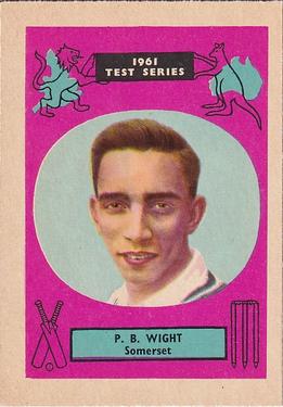 1961 A&BC Cricket 1961 Test Series (Large Border) #34 Peter Wight Front