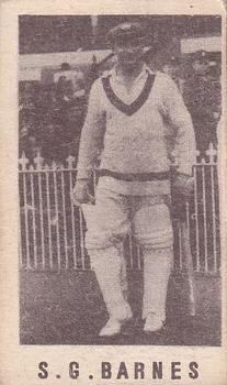1946-47 Coles Cricketers (Frameless) #NNO Sidney Barnes Front