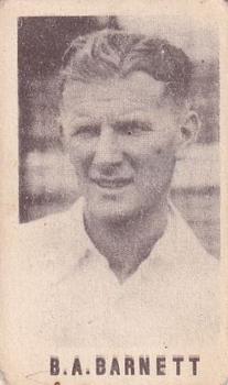 1946-47 Coles Cricketers (Frameless) #NNO Ben Barnett Front