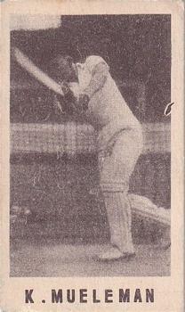 1946-47 Coles Cricketers (Frameless) #NNO Ken Meuleman Front