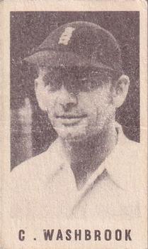 1946-47 Coles Cricketers (Frameless) #NNO Cyril Washbrook Front